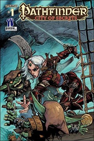Pathfinder: City of Secrets issue 1-E Steve Ellis paizo.com Cover