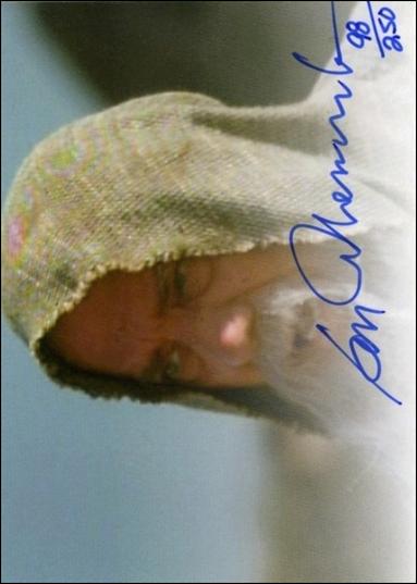 Army of Darkness (Autograph Subset) card 1 Ian Abercrombie (Card #6) Blue Ink 1/250