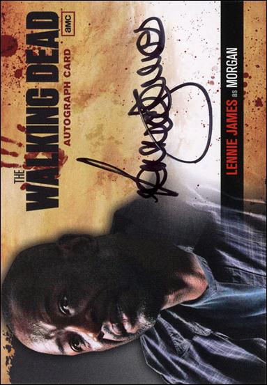 Walking Dead (Autograph Subset) card A11 Lennie James as Morgan