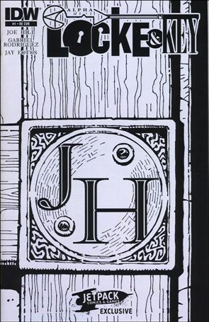 Locke & Key: Alpha issue 1-K Jetpack Comics Door Cover