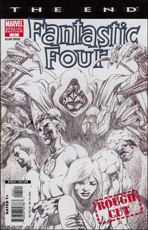 Fantastic Four: The End issue 1-B Rough Cut Edition