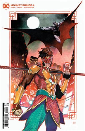 Monkey Prince issue 4-B Dike Ruan Cardstock Cover