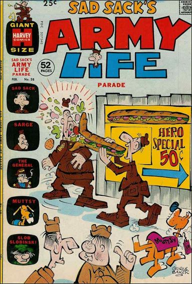 Sad Sack's Army Life Parade issue 38
