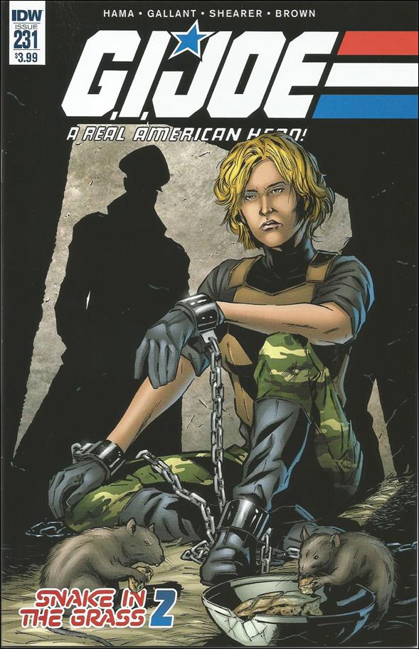 G.I. Joe: A Real American Hero issue 231 S L Gallant Cover