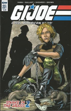 G.I. Joe: A Real American Hero issue 231 S L Gallant Cover