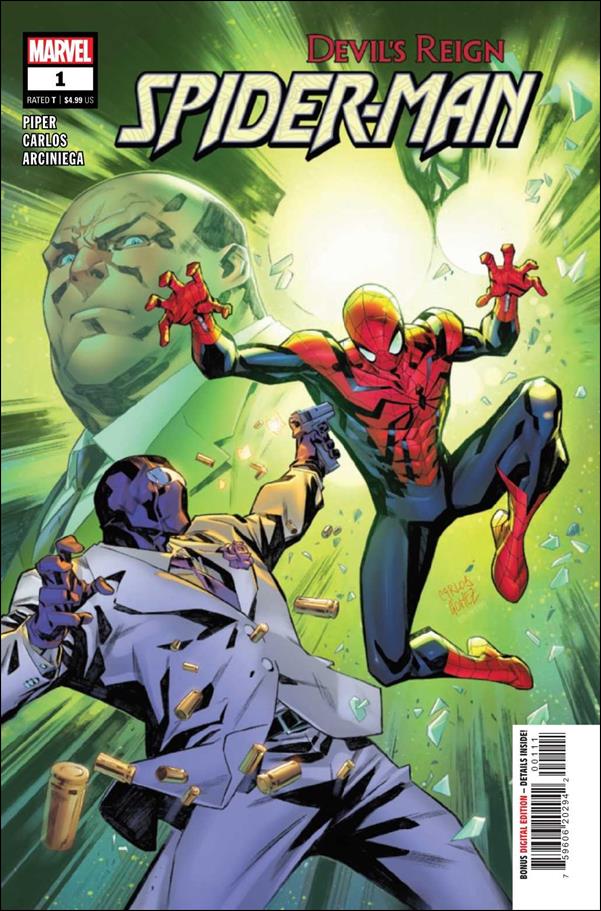 Devil's Reign: Spider-Man issue 1 Carlos Gomez Cover