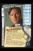 X-Files: The Truth Is Out There (Base Set) card XF97-0176v2 Agent Tom Colton