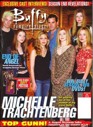Buffy the Vampire Slayer Magazine issue 4-B Buffy Cast Cover