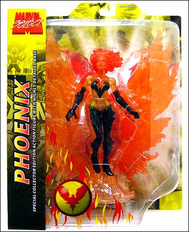 Marvel Select figure 16-B Phoenix (Fiery Version)