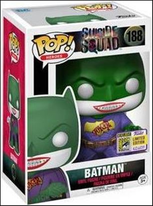 POP! Heroes figure 188 Batman (Joker) SDCC 2017