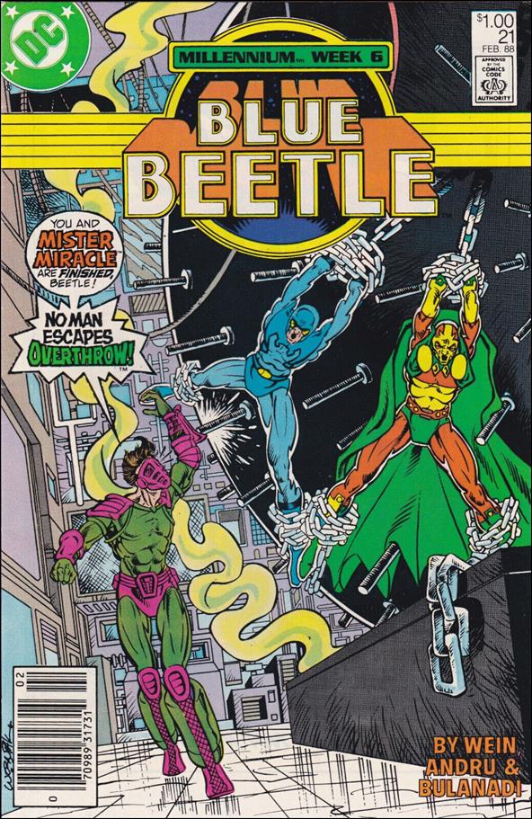 Blue Beetle (1986) issue 21-B Newsstand Cover