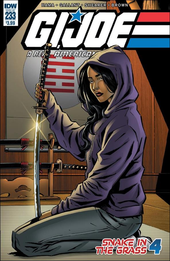 G.I. Joe: A Real American Hero issue 233 S L Gallant Cover