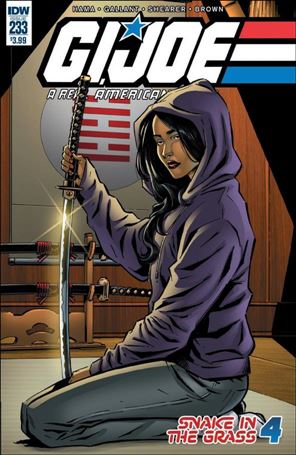 G.I. Joe: A Real American Hero issue 233 S L Gallant Cover