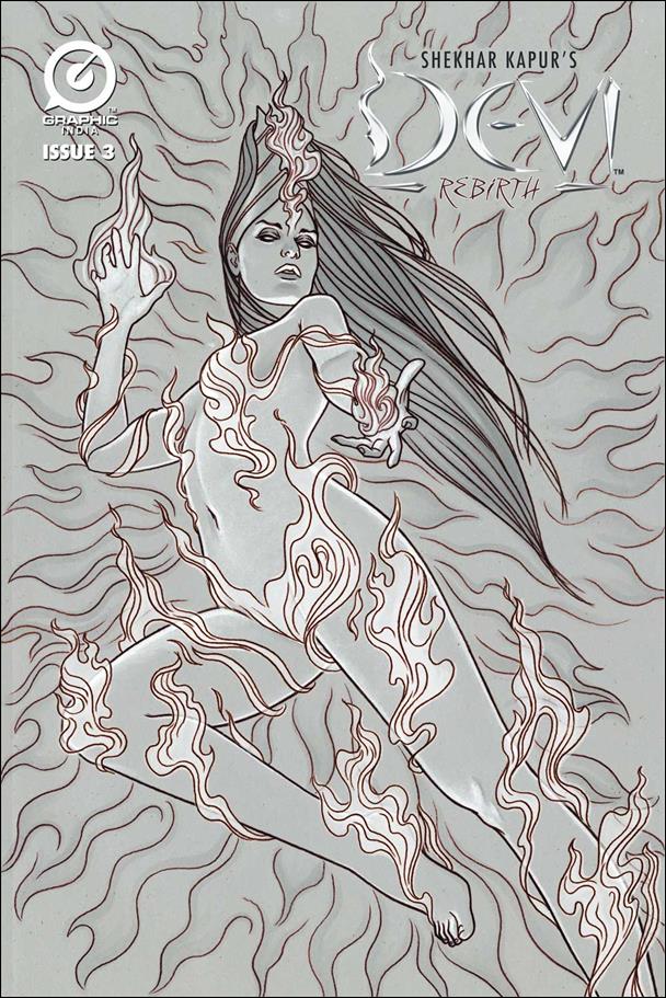 Devi: Rebirth issue 3-B Jenny Frison Sketch Cover