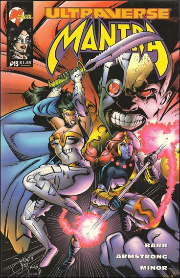 Mantra (1993) issue 13-B Test Logo Cover