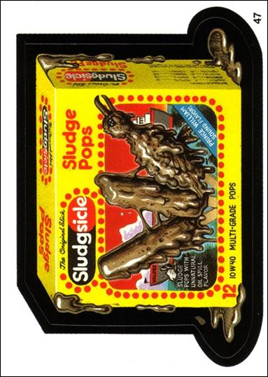Wacky Packages All-New: Series 1 (Base Set) card 47 Sludgsicle