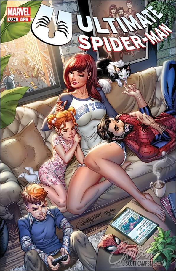 Ultimate Spider-Man (2024) issue 4-I J. Scott Campbell Webstore Cover A