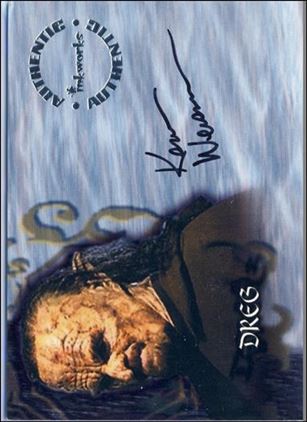 Buffy the Vampire Slayer: Season Five (Autograph Subset) card A26 Kevin Weisman as Dreg
