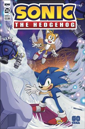 Sonic the Hedgehog (2018) issue 36 Dan Schoening Cover