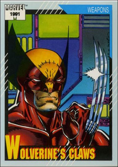 Marvel Universe: Series 2 (Base Set) card 138 Wolverine's Claws