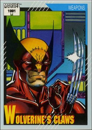 Marvel Universe: Series 2 (Base Set) card 138 Wolverine's Claws