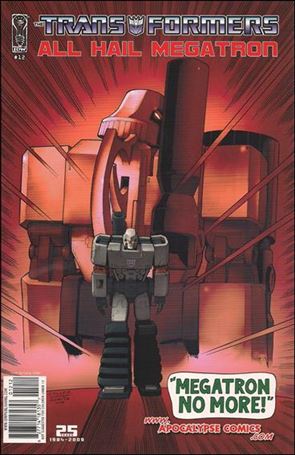 Transformers: All Hail Megatron issue 12-C Apocalypse Comics Cover 1/1000
