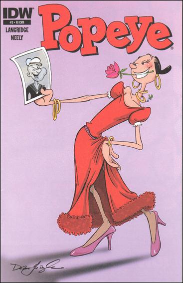 Popeye (2012) issue 3-B Dean Yeagle 1:10 Cover