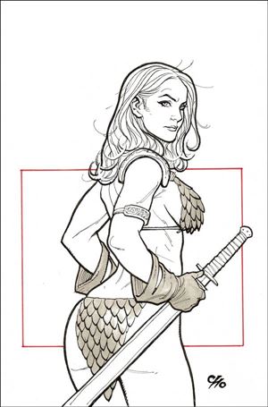 Invincible Red Sonja issue 8-L Frank Cho 1:7 Virgin Cover