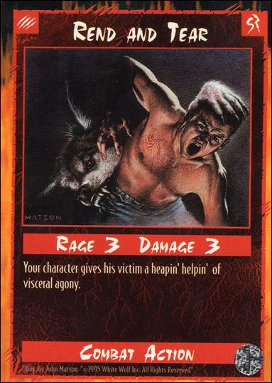 Rage Limited (Base Set) card 211 Rend and Tear 