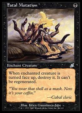 Magic the Gathering: Scourge (Base Set) card 66 Fatal Mutation