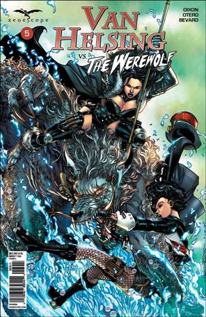 Van Helsing vs the Werewolf issue 5 Harvey Tolibao Cover