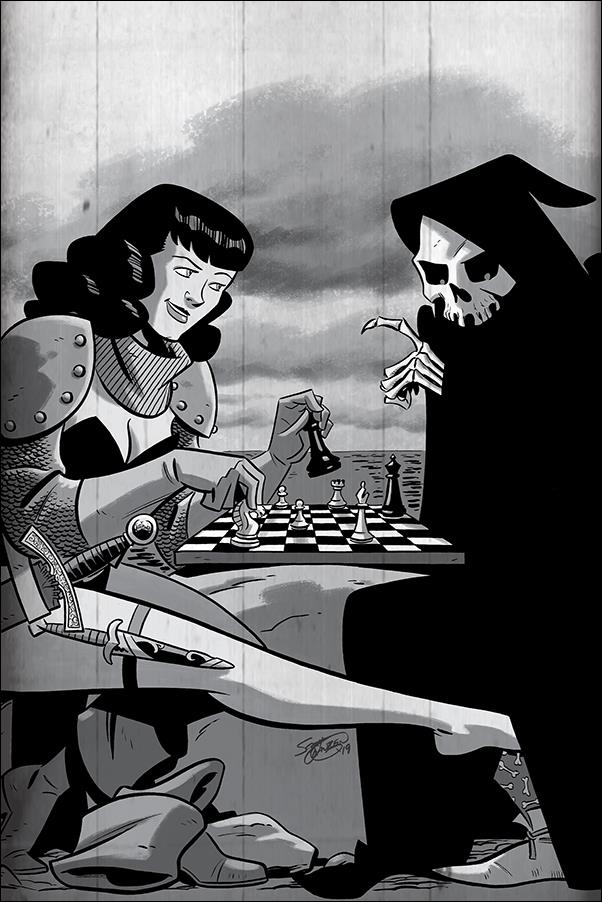 Bettie Page: Unbound issue 4-K Scott Chantler 1:30 Virgin Cover