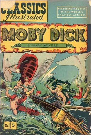 Classic Comics/Classics Illustrated issue 5-I HRN 36 - First Classics Illustrated Logo