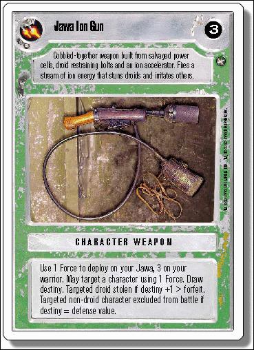 Star Wars: A New Hope Revised (Base Set) card 160 Jawa Ion Gun
