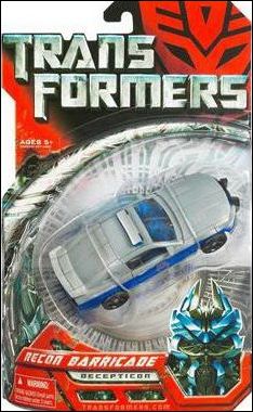 Transformers (Deluxe Class) Movie Figures figure 3-B Recon Barricade