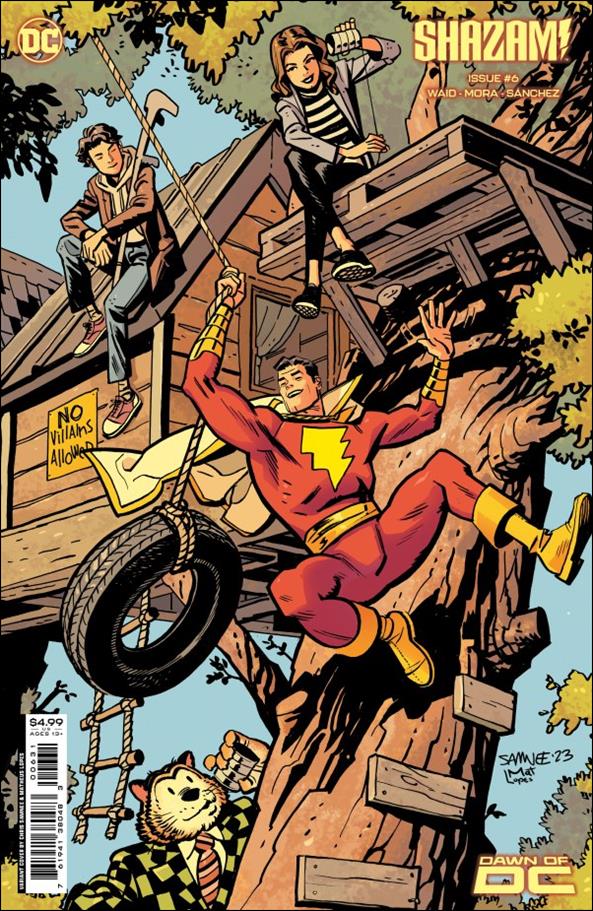 Shazam! (2023) issue 6-C Chris Samnee Cardstock Cover