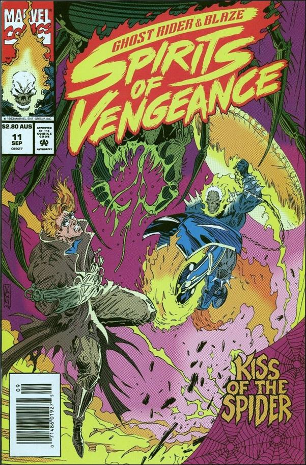 Ghost Rider/Blaze: Spirits of Vengeance issue 11-B Australian Price Cover