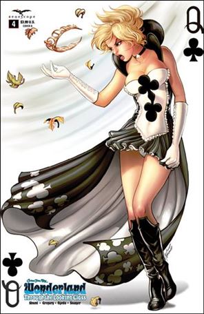 Grimm Fairy Tales Presents Wonderland: Through the Looking Glass issue 4-B Ivan Nunes Cover