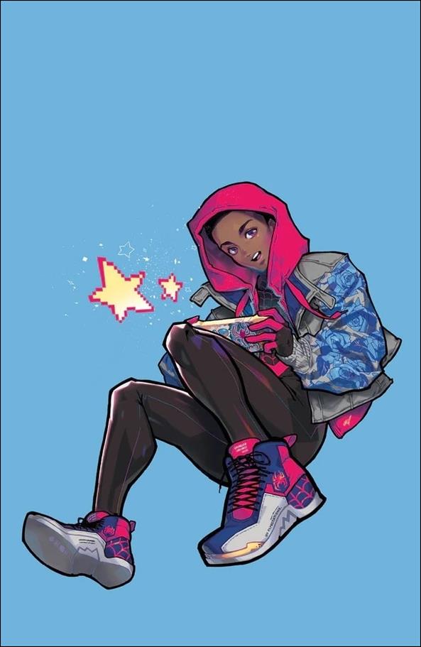 Miles Morales: Spider-Man (2018) issue 26-I Rose Besch Frankie's Comics Miles Virgin Cover