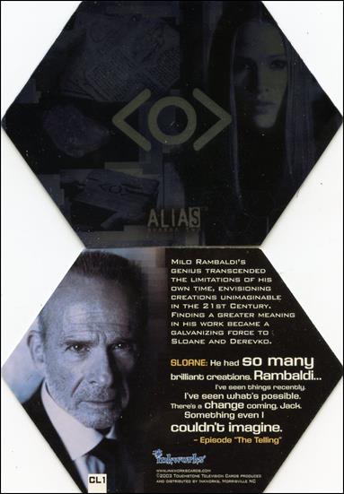 Alias: Season Two (Case Loader Subset) card CL1 Hexagonal Case-Loader Card