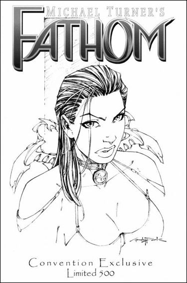 Fathom (1998) issue 4-C Jay Company Sketch Cover 1/500