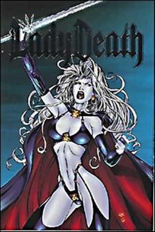 Lady Death: Dark Millennium issue 1-C Dynamic Forces Platinum Foil Cover