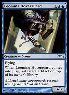 Magic the Gathering: Mirrodin (Base Set) card 38 Looming Hoverguard
