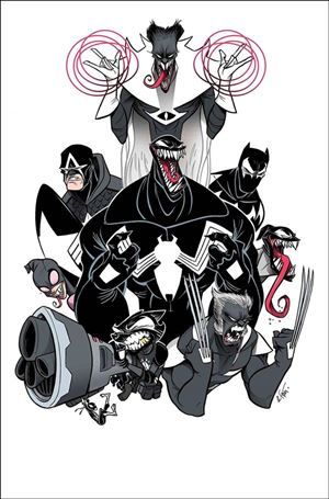 Venomverse issue 1-E Gustavo Duarte 1:50 Cover