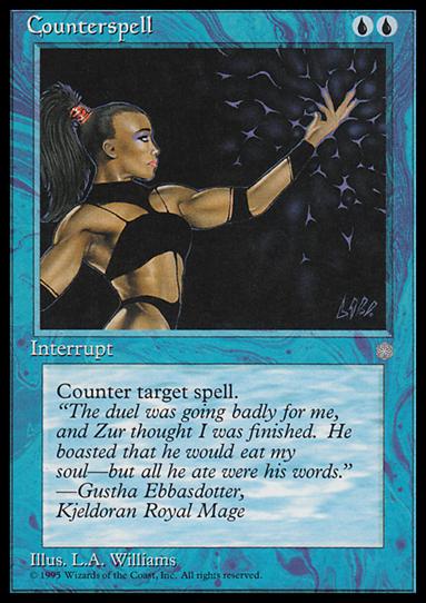 Magic the Gathering: Ice Age (Base Set) card 64 Counterspell