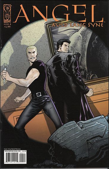 Angel: Auld Lang Syne issue 4 David Messina Cover