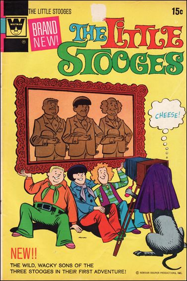 Little Stooges issue 1-B Whitman Cover
