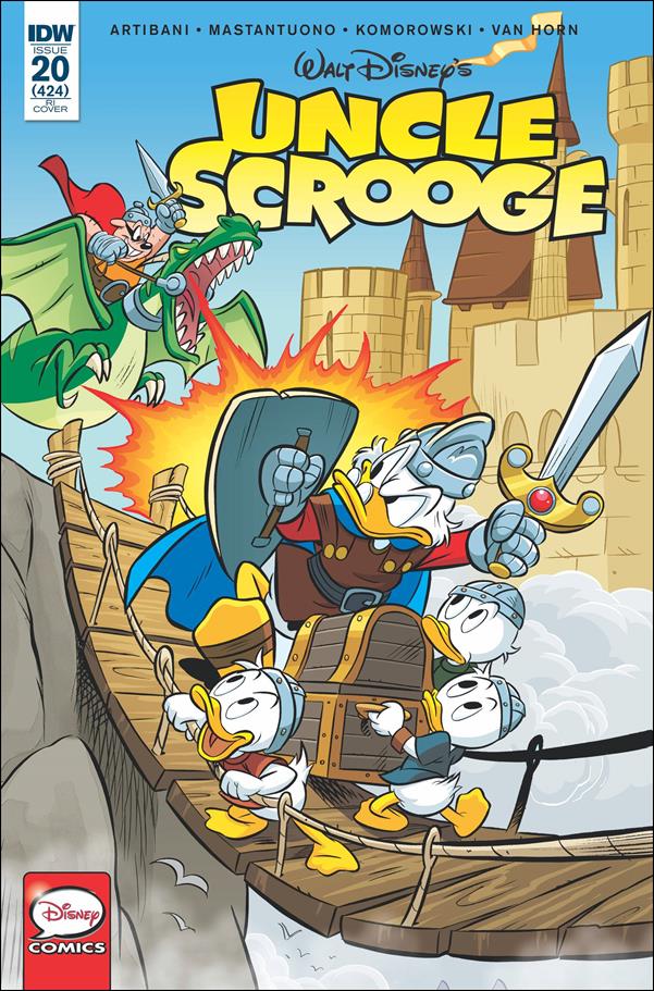 Uncle Scrooge (2015) issue 20-C Fabrizio Petrossi 1:10 Cover