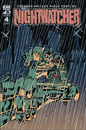 Teenage Mutant Ninja Turtles: Nightwatcher issue 4-B Jon Lankry Cover