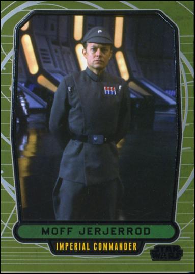 Star Wars Galactic Files (Base Set) card 165 Moff Jerjerrod Imperial Commander